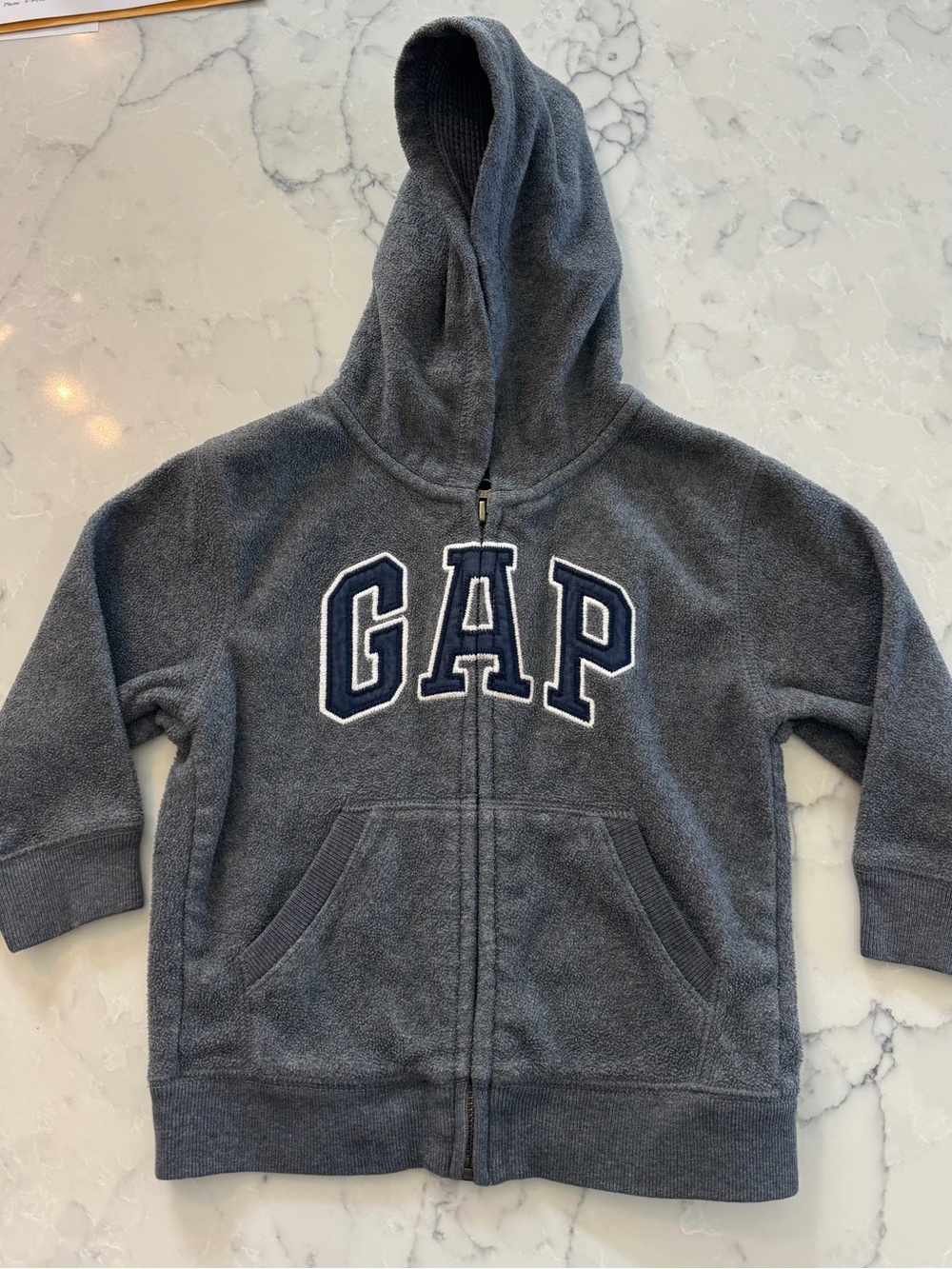 BabyGap Gray Hoodie Sweatshirt Size 3T